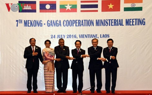 Hội nghị Bộ trưởng Ngoại giao hợp tác Mekong - Sông Hằng ra Tuyên bố chung  - ảnh 1